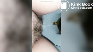 Another ex frontview toilet poop 9