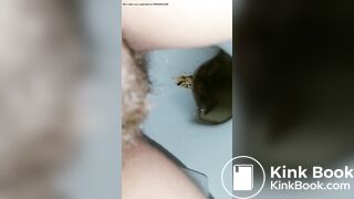 Another ex frontview toilet poop 9