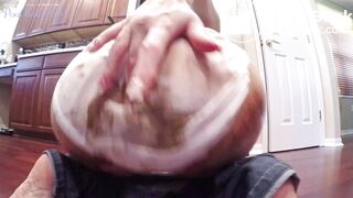 Poo Alexa Pooping Her Overalls Wow eating ice-cream