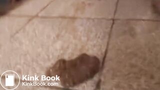 Brazillian girl gets fucked, shits and tastes it
