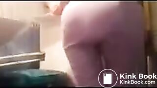 woman poops pants then masturbates