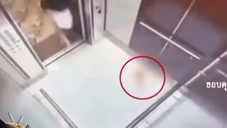 Cctv girl shit her pants - video 2