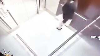 Cctv girl shit her pants - video 2