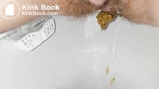 Another ex frontview toilet poop 6