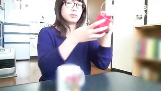 Japanese Girl pooping