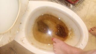 I was Constipated and clogged my toilet