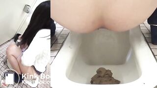 Cute Japanese girl little dump