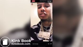 Chrisean on the toilet