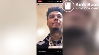 Chrisean on the toilet