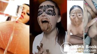 Ultrawide Scat Eating in Trance