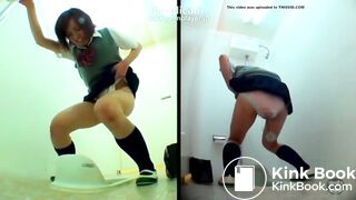 Japanese panty poop school girl