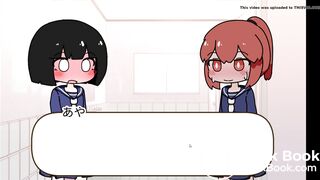 This is the end of Aya's poop after taking a bath.