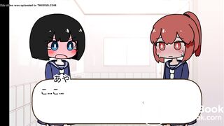 This is the end of Aya's poop after taking a bath.