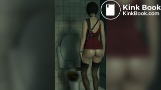 Ada gets interrupted on the pot