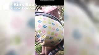 Diaper Mess in Nature II