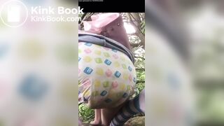 Diaper Mess in Nature II