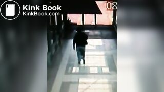 Shitty pants on CCTV