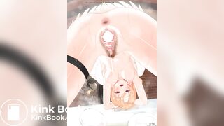 Meidri laying egg and poop