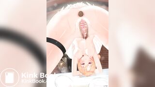 Meidri laying egg and poop