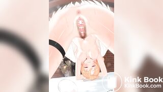 Meidri laying egg and poop