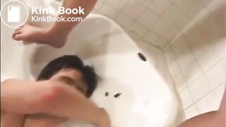 EXPERIENCED SHIT-EATER AND YOUNG SLUT WITH SPREAD CUNT!