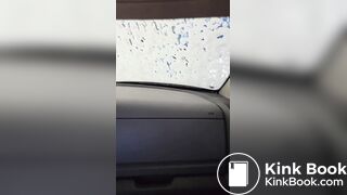 Woman shits herself at the car wash