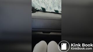 Woman shits herself at the car wash