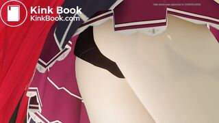 Anime Girl panty poop