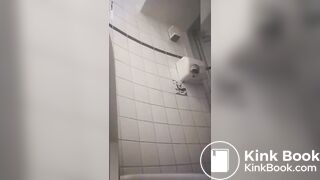 Constipated Milf Digs Out Shit