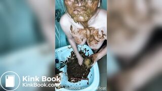 Scat Lina - Cleaning the shitty sink 'FREEBIE'