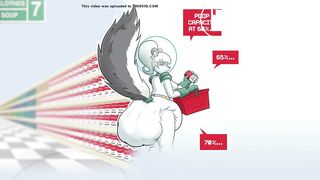 Serena Skunkd diaper mess motion comit