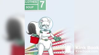 Serena Skunkd diaper mess motion comit