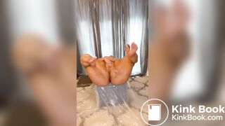 BBW squirting and shitting