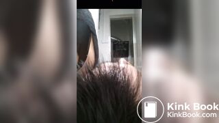 Chinese mistress diarrhea fountain in his mouth