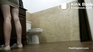 Sexy Girls Pissing in Toilet POV Closeup Compilation