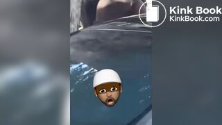 Woman uses her projectile shit as a weapon