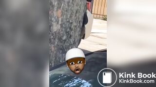 Woman uses her projectile shit as a weapon