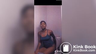 Tiktok girl on toilet 9