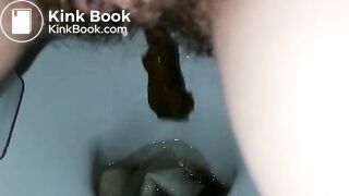 Another ex frontview toilet poop 8