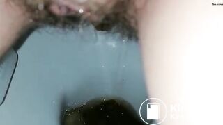 Another ex frontview toilet poop 8