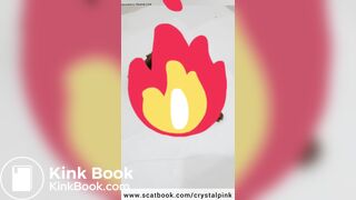 Pooping in high heels