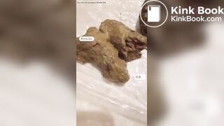 Chinese beautiful big poop