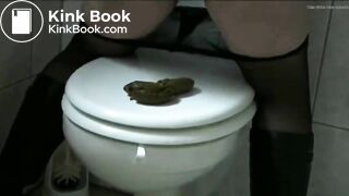 She's Gonna Do A Very Nice Shit On The Toilet Seat