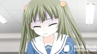 Girl poop in panties school uniform