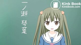 Girl poop in panties school uniform