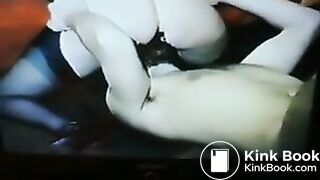 OLD SLUT DUMPS LOAD IN GUY'S MOUTH!!!