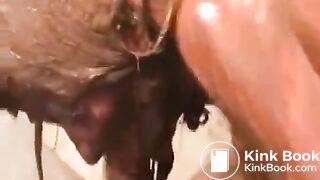Slimy and Eager threesome scat - best I have seen!