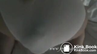 Mega Shit in White Panties