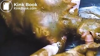 Scat girl scat smear