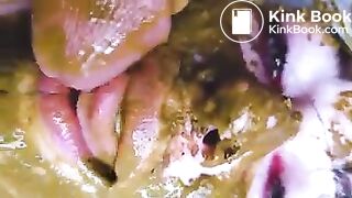 Scat girl scat smear